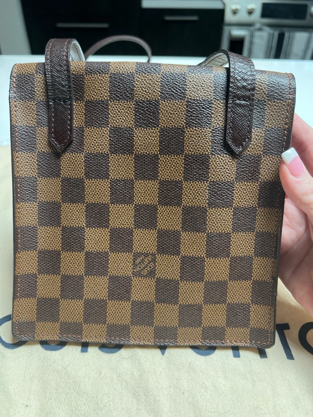 Louis Vuitton Damier Ebene Pimlico Crossbody Purse - Picture 6 of 15